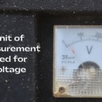 unit-of-measurement-used-for-voltage