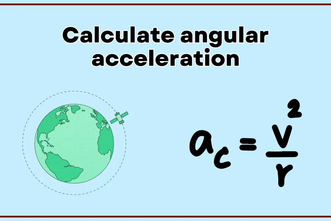 Calculate angular acceleration - Featured Image