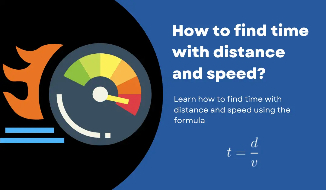 how-to-find-time-with-distance-and-speed